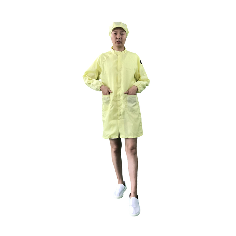 Cổ áo esd smock standup
