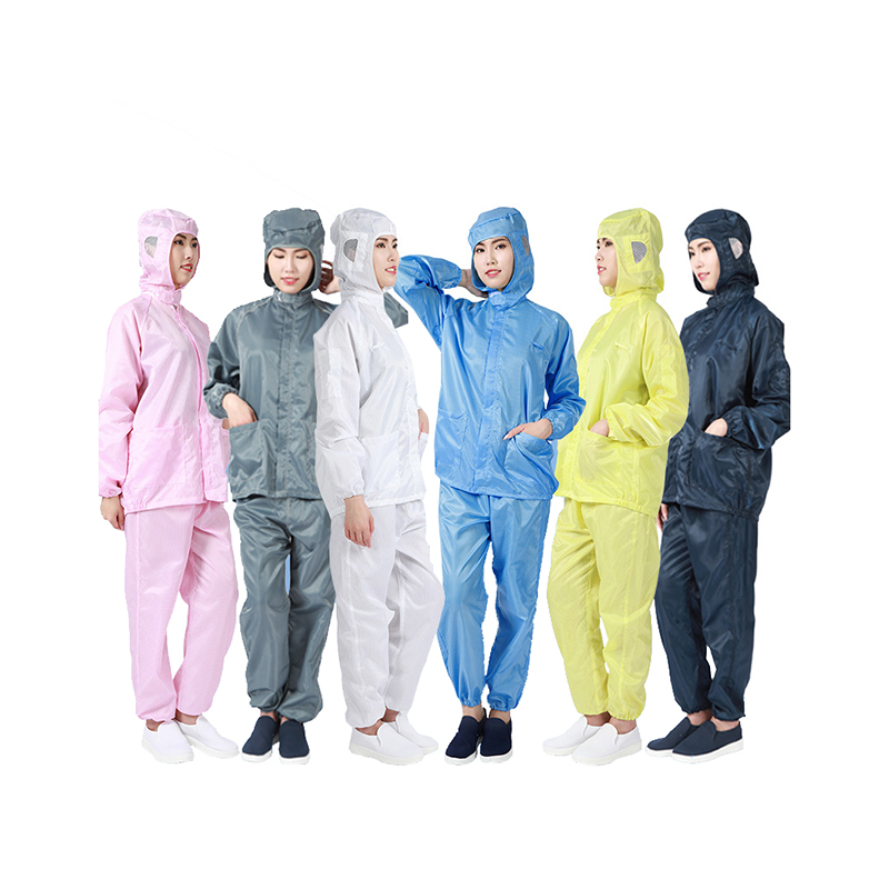 Áo khoác ESD có mũ & quần ESD