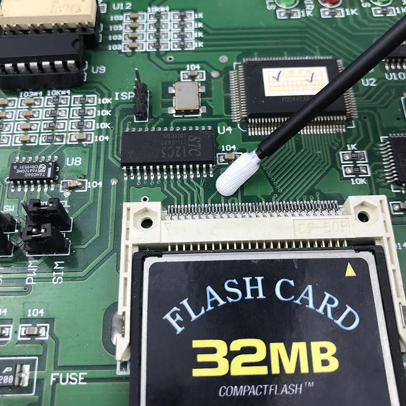 Gạc polyester dệt kim